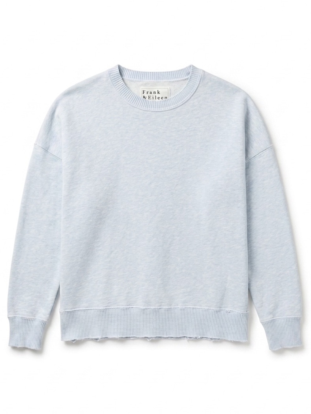 FRANK & EILEEN oversized sweatshirt size XS light blue